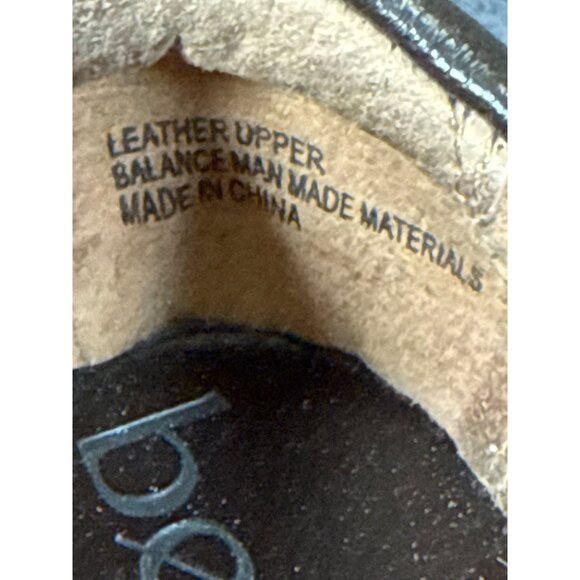 Born Womens Leather Slip-On Clogs 8.5M Brown Comfortable Shoes EU 40 Nurse - Picture 6 of 10